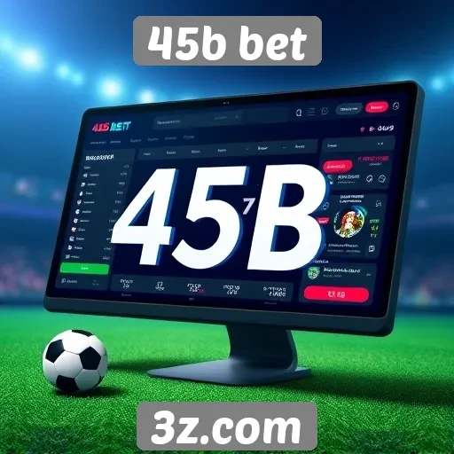 Interface do 45b bet é amigável e intuitiva