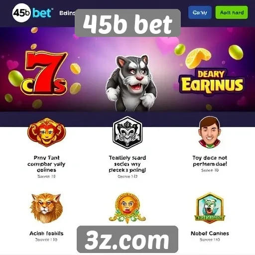 Características dos jogos disponíveis no 45b bet